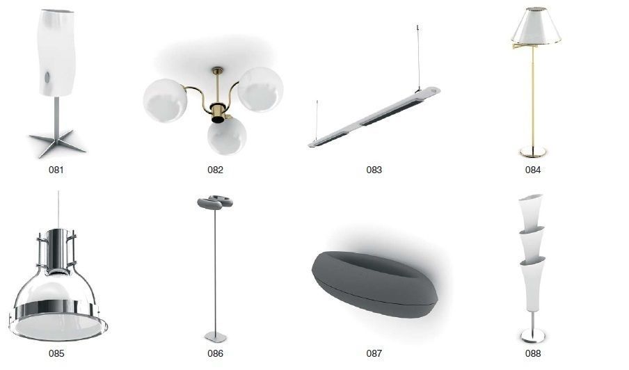 Collection Of lights 117 Models 3D model_10