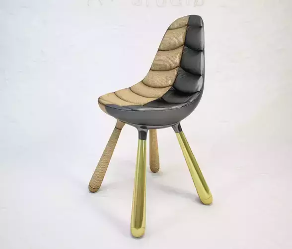 ESTABLISHED AND SONS Tudor chair by Jaime Hayon 3D model
