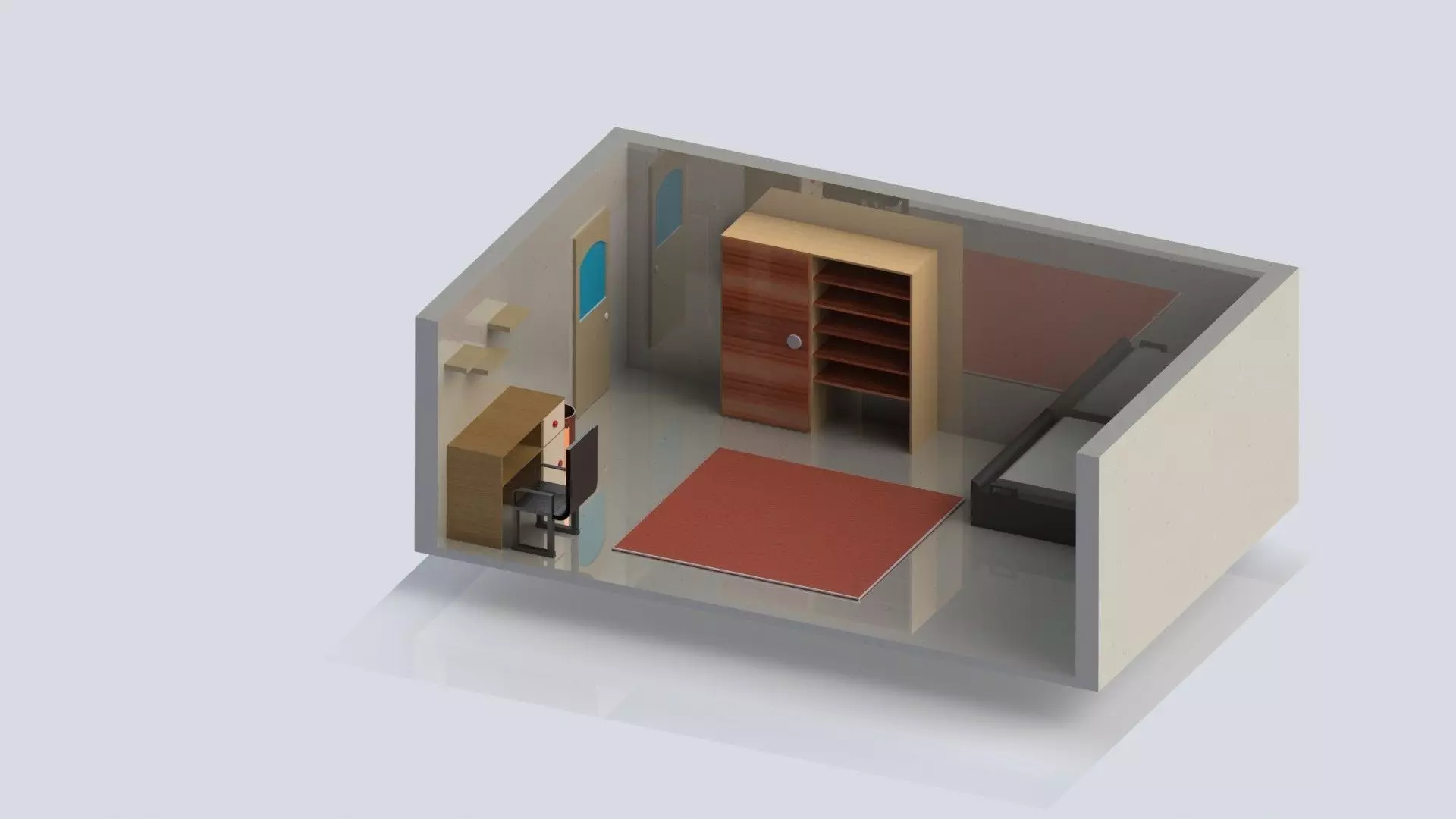 Kids room  3D model_0