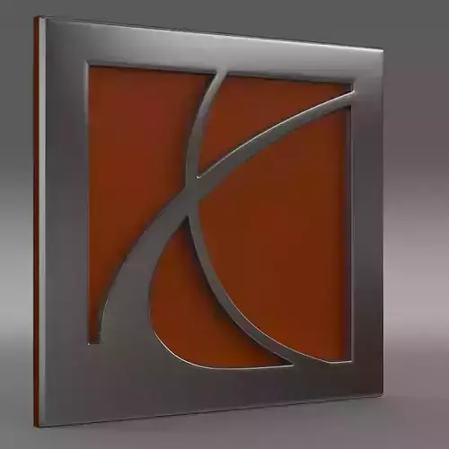 Saturn Logo 3D model