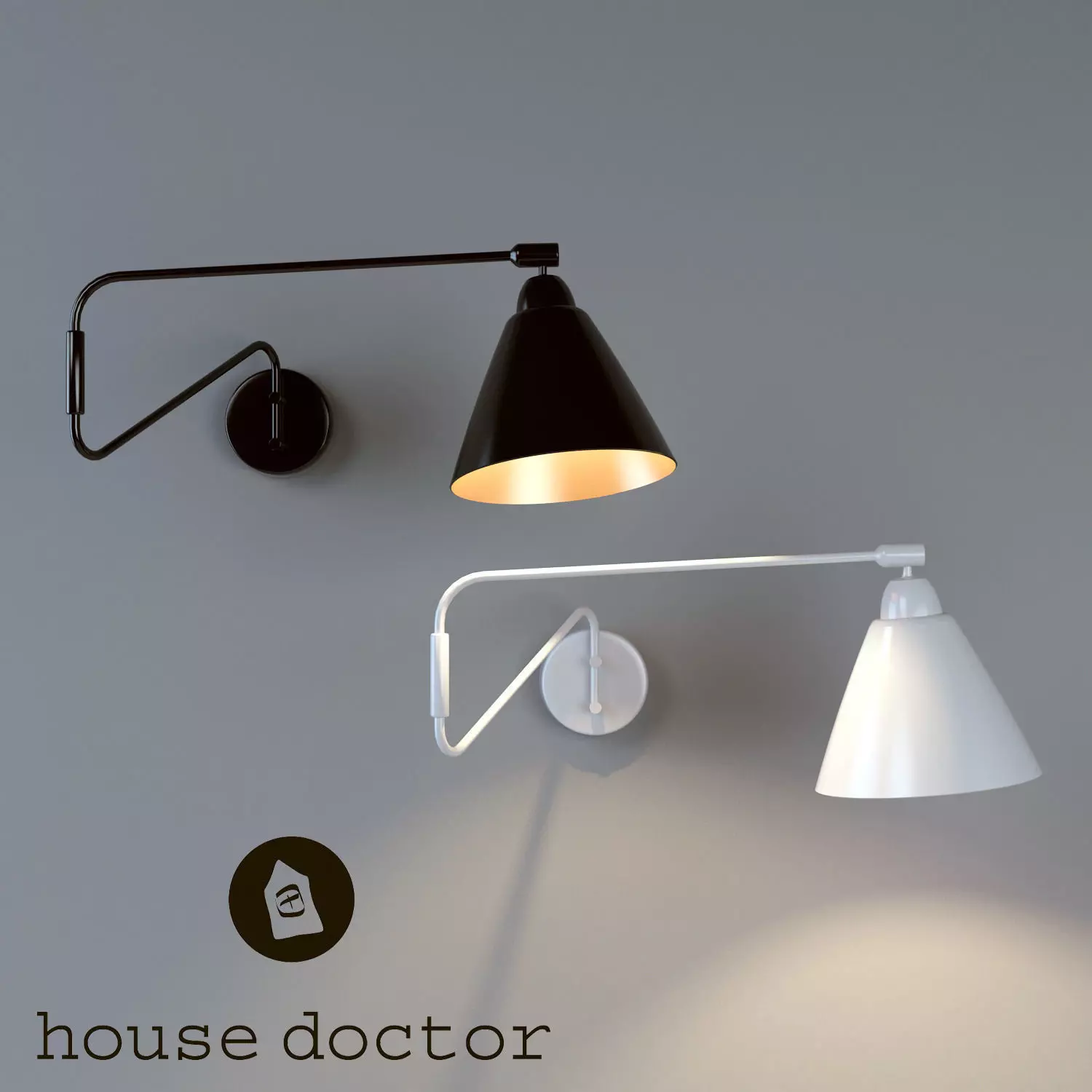 Wall Lamp House Doctor 3D model_0