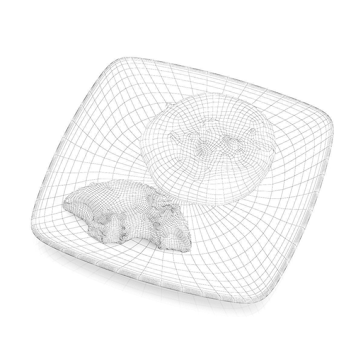 Sweet rolls 1 3D model_5