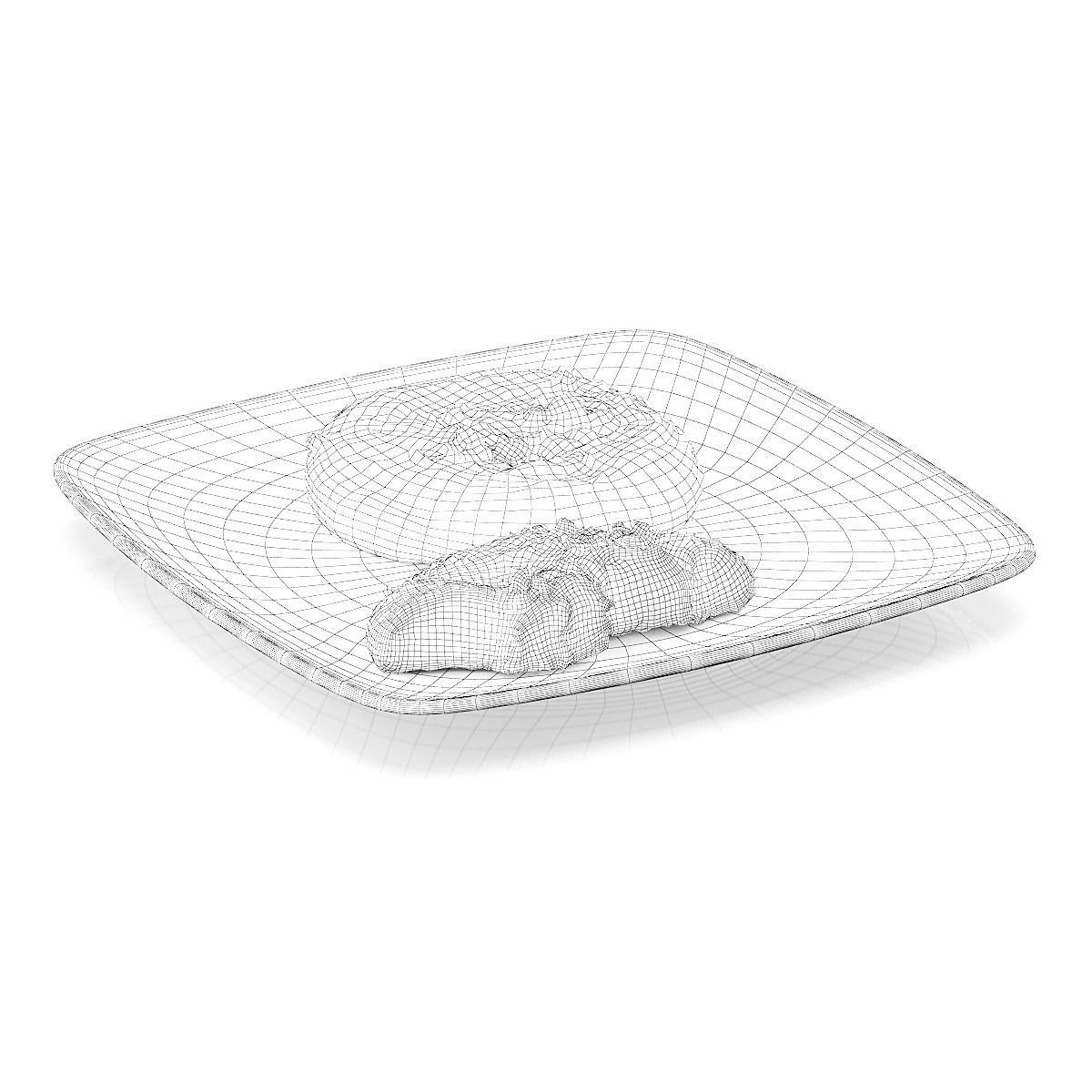 Sweet rolls 1 3D model_1