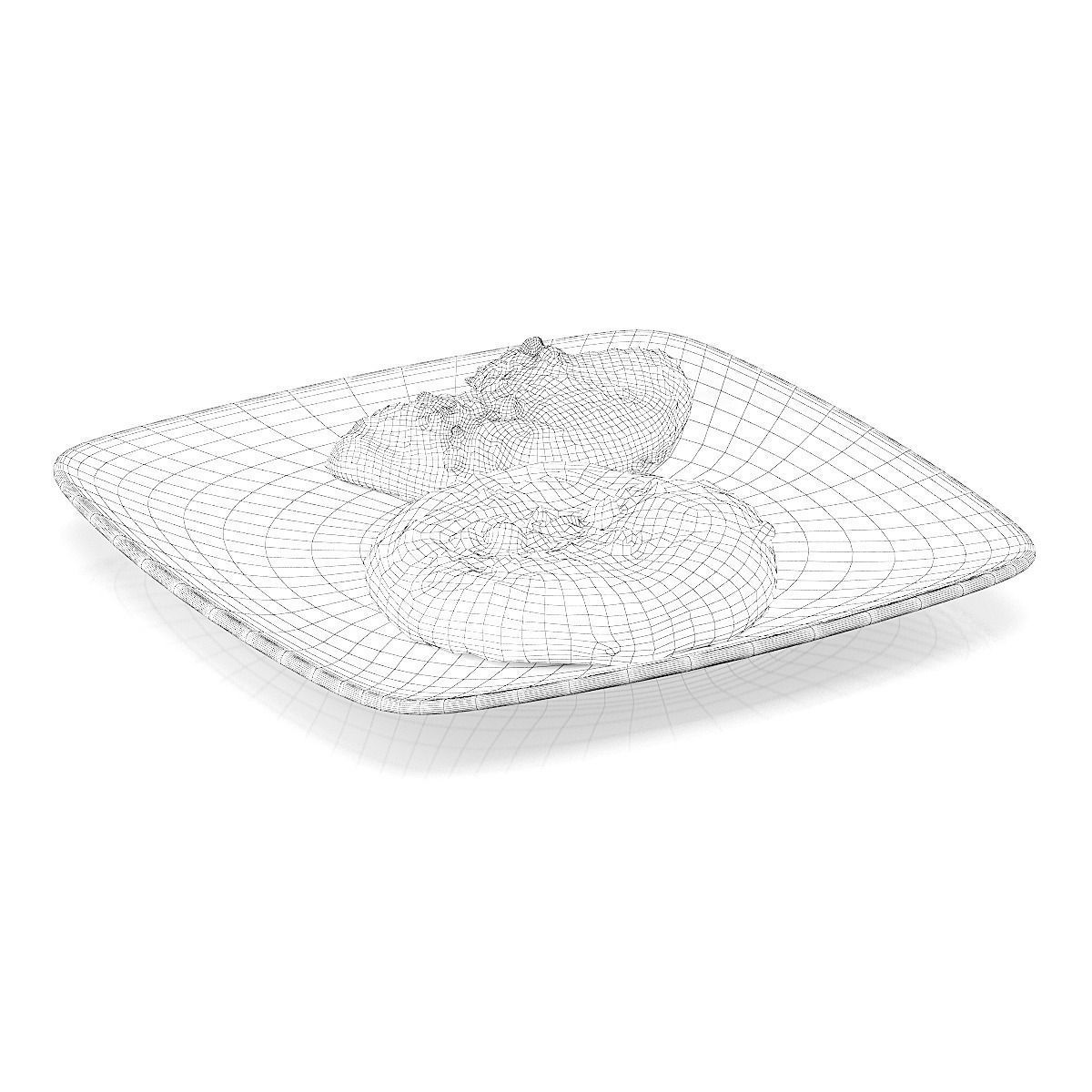 Sweet rolls 1 3D model_3