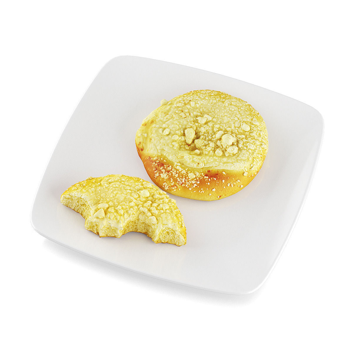 Sweet rolls 1 3D model_4