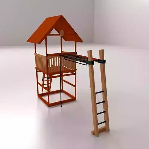 Monkey Bars 3D model