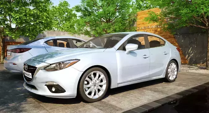 MAZDA 3 SEDAN CAR4ARCH VOL1