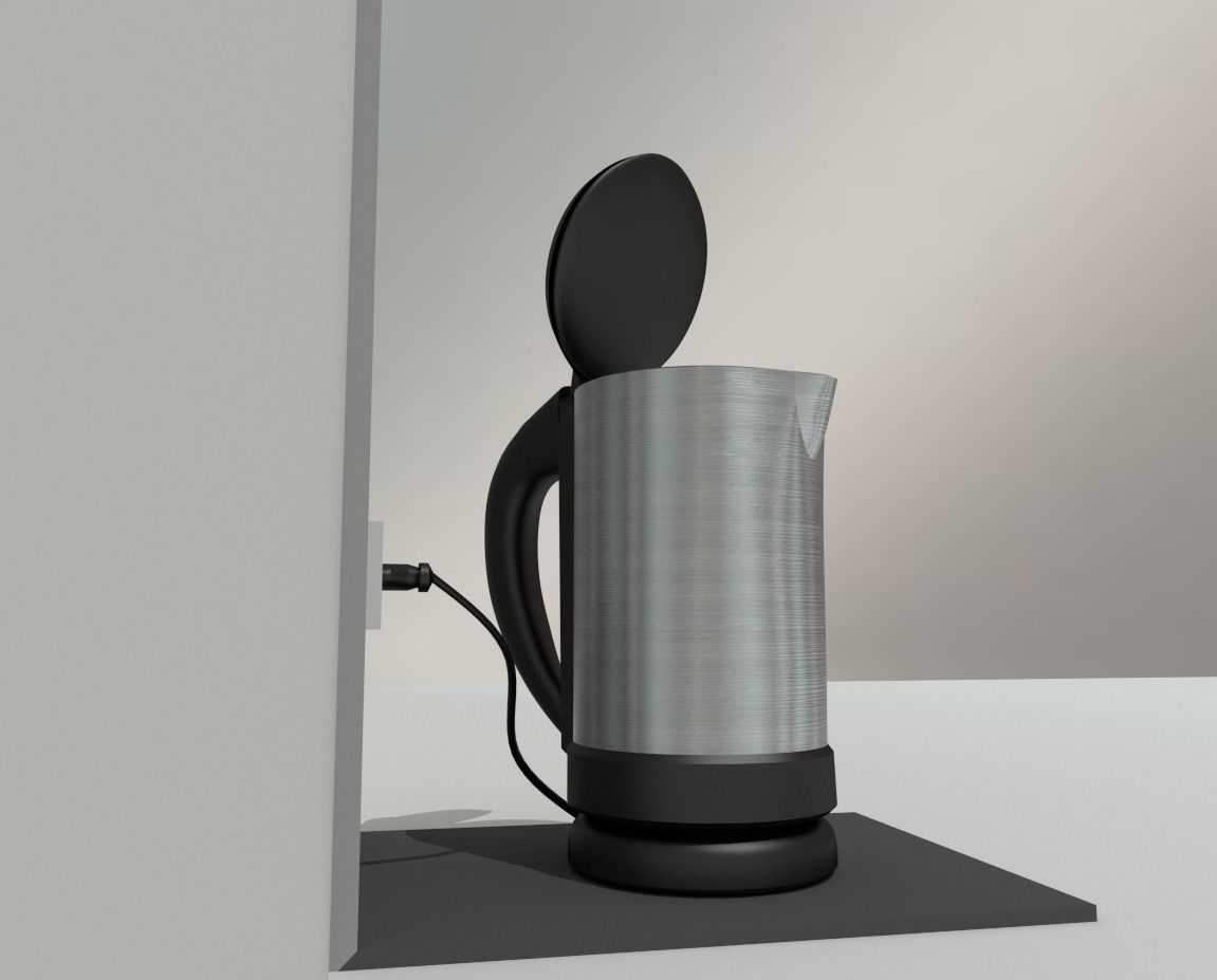 Water boiler rigged Free low-poly 3D model_11
