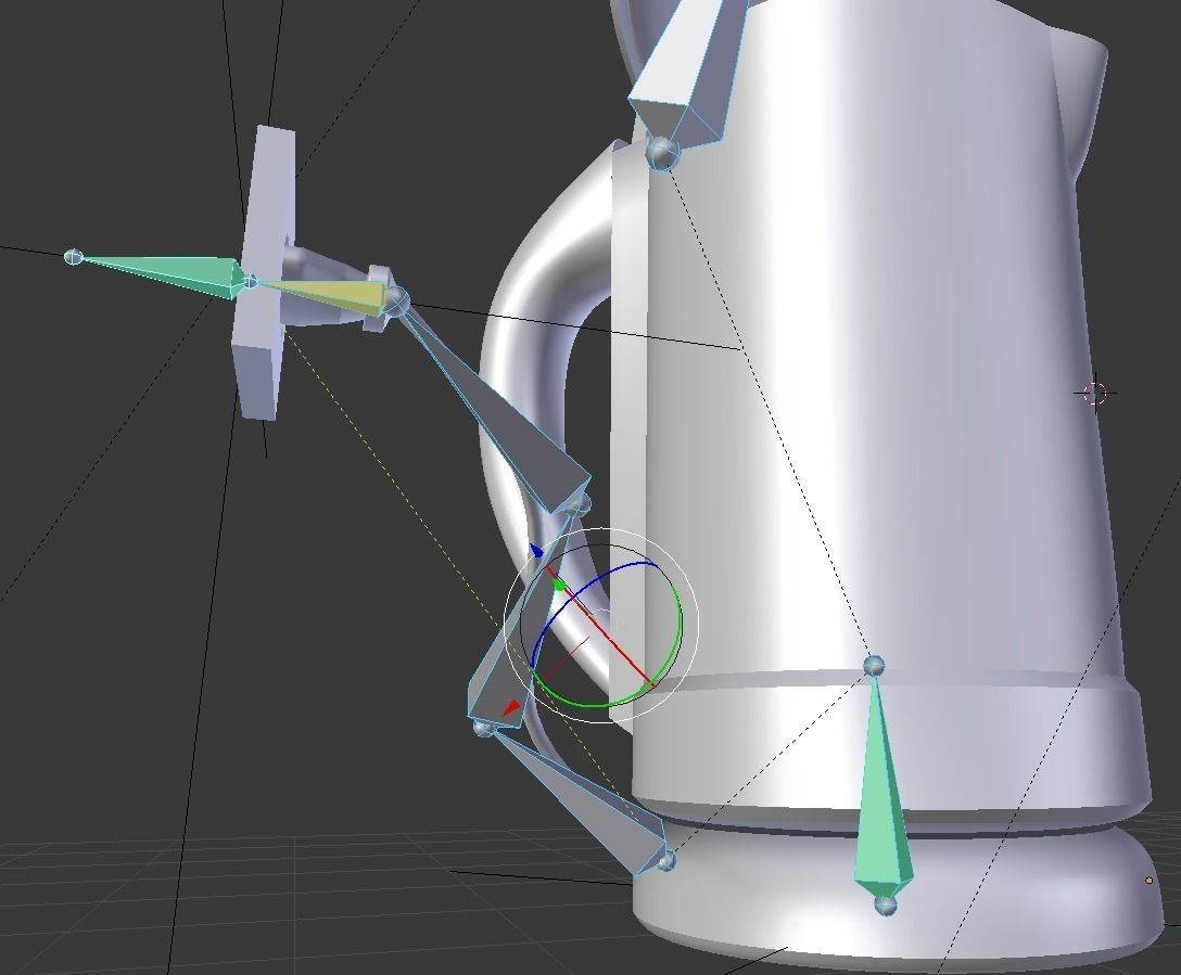 Water boiler rigged Free low-poly 3D model_9