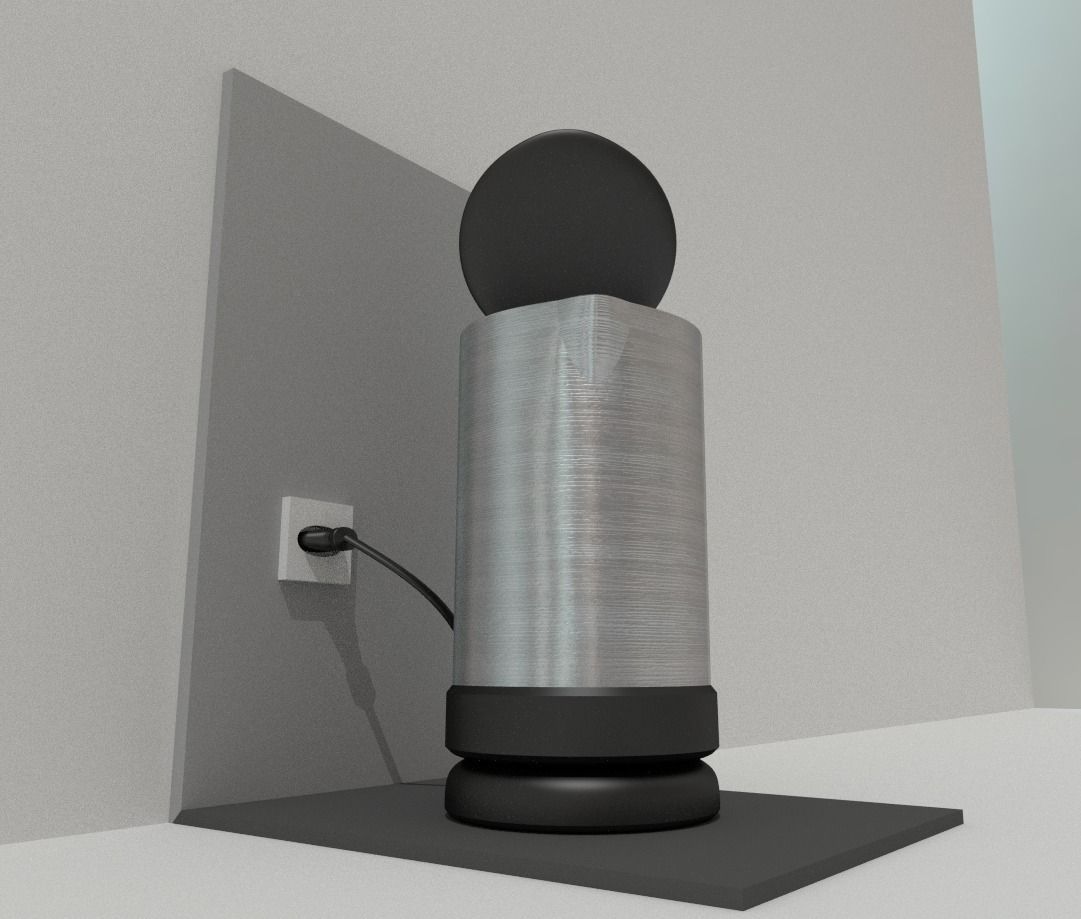 Water boiler rigged Free low-poly 3D model_15