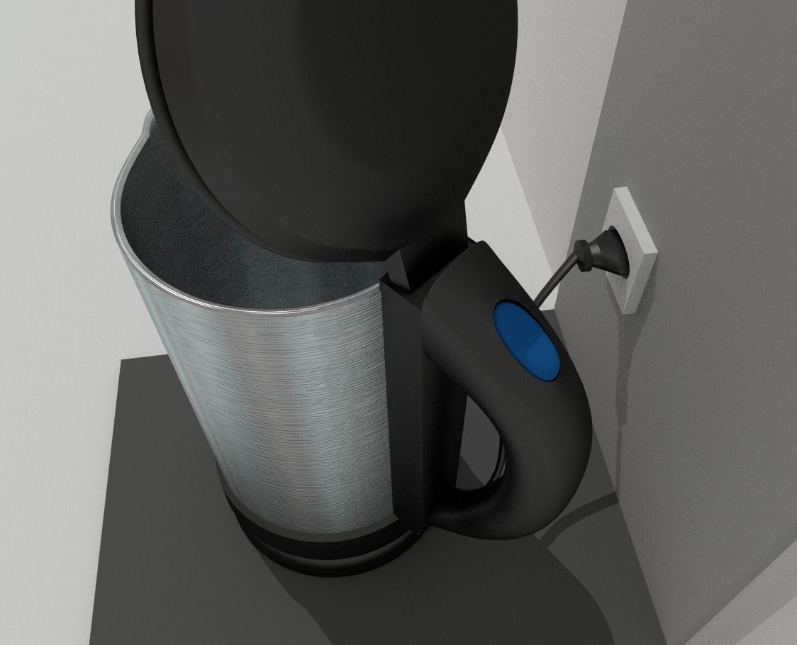 Water boiler rigged Free low-poly 3D model_3
