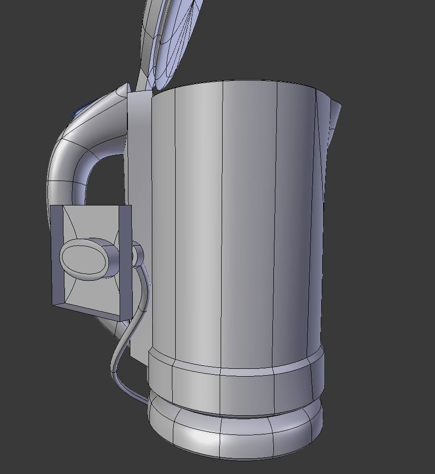 Water boiler rigged Free low-poly 3D model_23