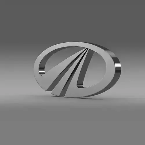 Mahindra Logo 3D model