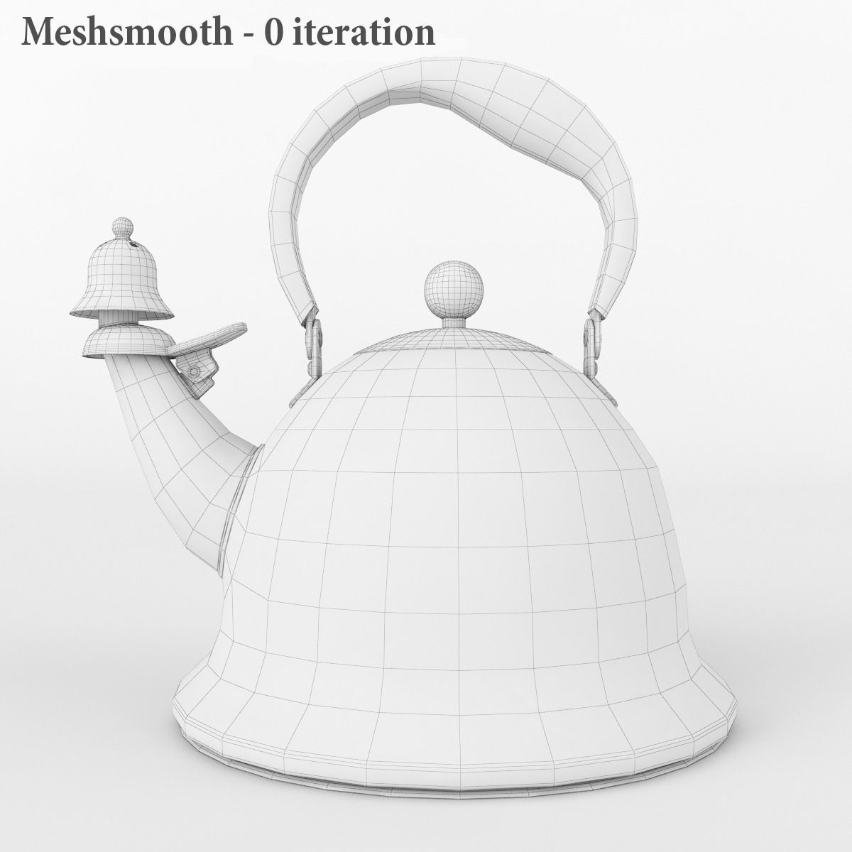 JCPenney tea kettle 3D model CGTrader