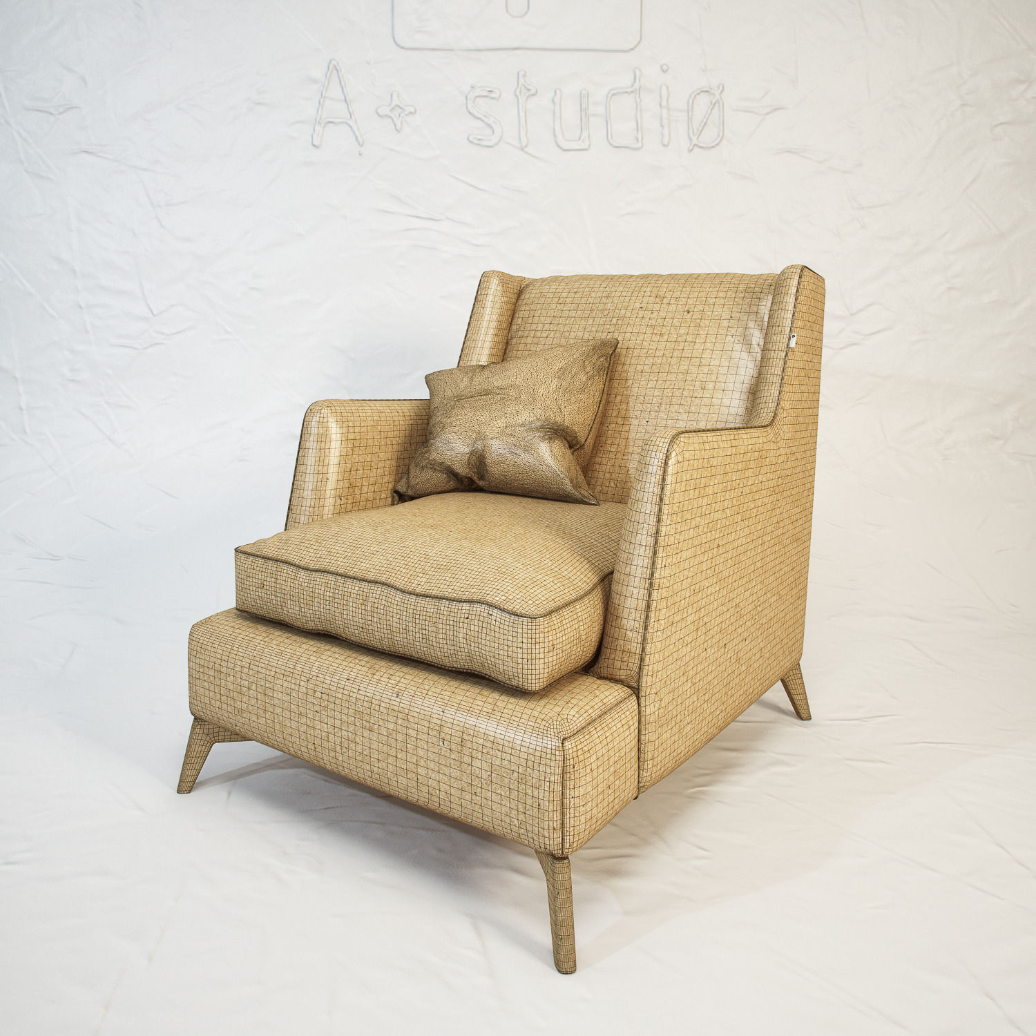 VIBIEFFE Class 680 armchair 3D model_3