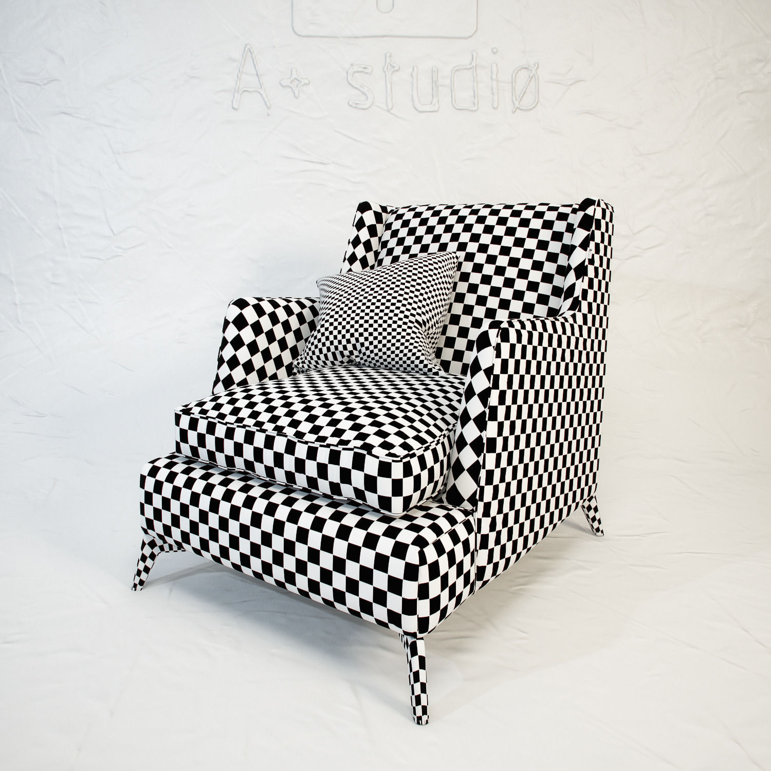 VIBIEFFE Class 680 armchair 3D model_2