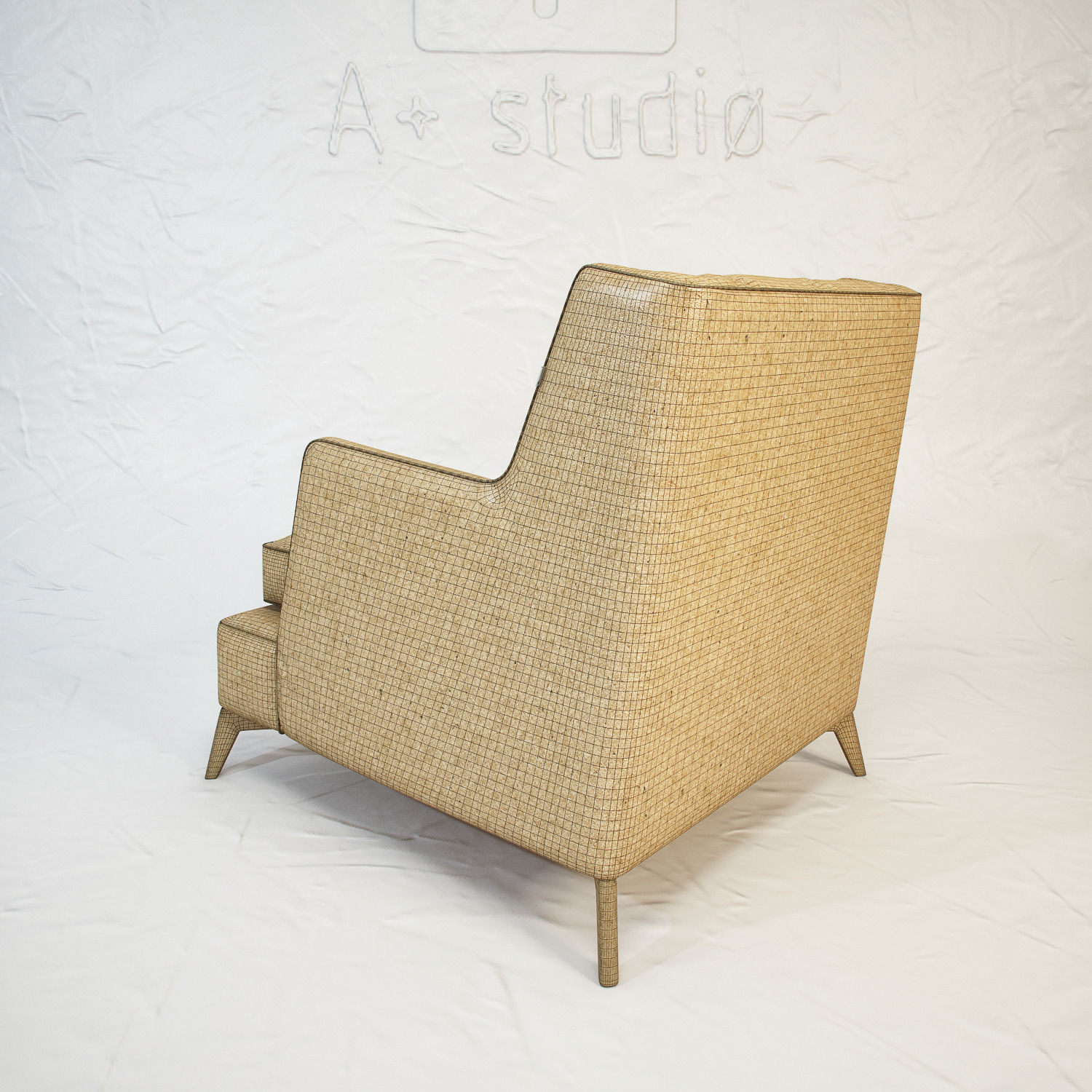 VIBIEFFE Class 680 armchair 3D model_6