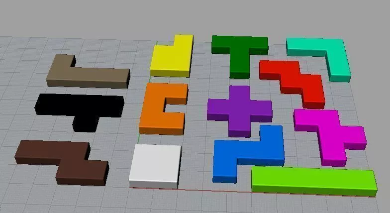 3D models puzzle Free 3D print model