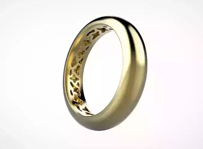 Pattern ring size 57 Free 3D print model