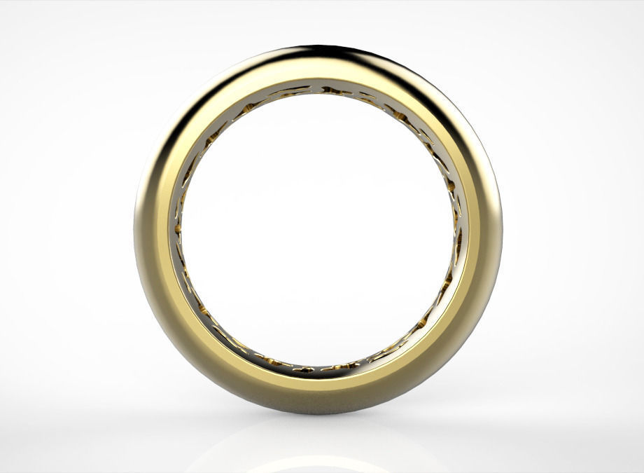 Pattern ring size 57 Free 3D print model_4
