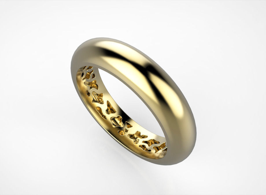 Pattern ring size 57 Free 3D print model_2