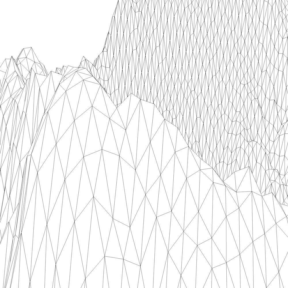 Prehistoric Volcano Low Poly Low-poly 3D model_7