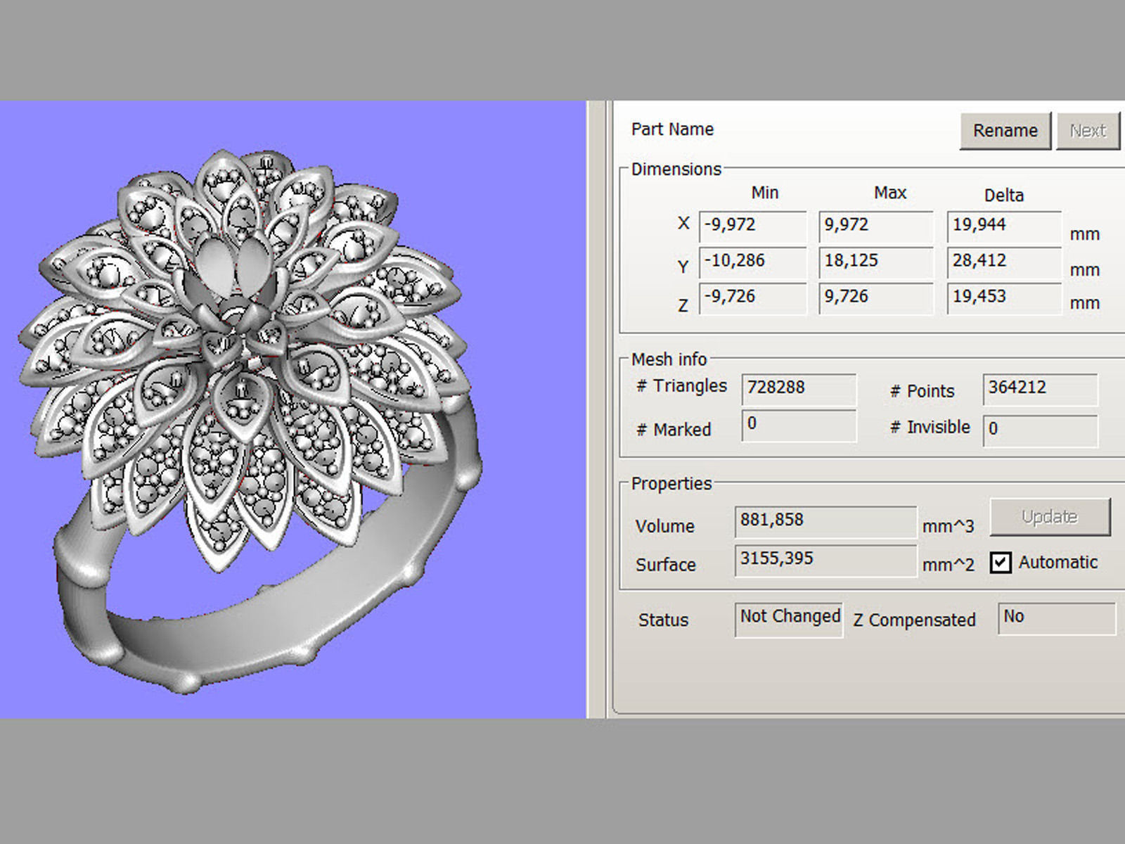 Dahlia fashion ring 0004 3D print model_12