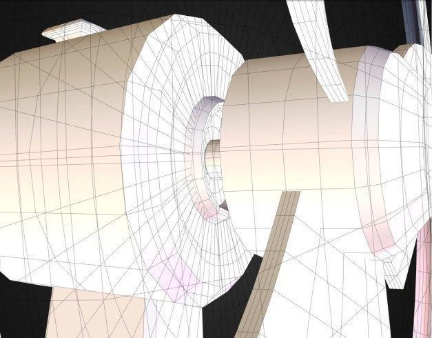 Fan with animation Free low-poly 3D model_17