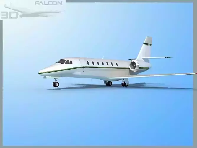 Falcon3D Citation Sovereign C680 FS07 3D model