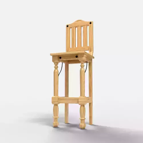 Acapulco Bench 3D model