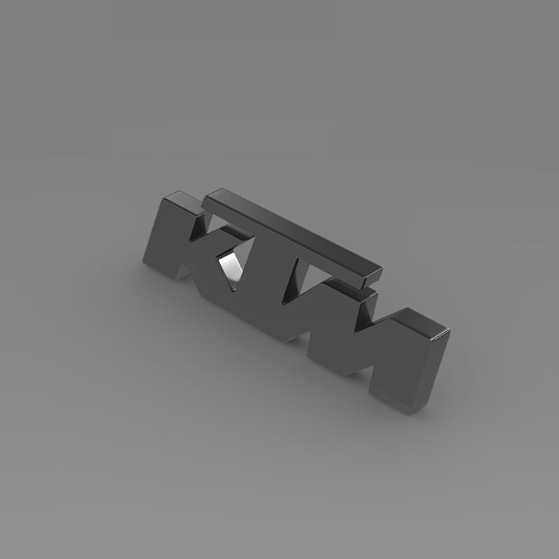 KTM Logo 3D model_3