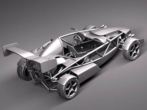 Ariel Atom 500 V8 3D model_11