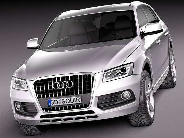 Audi Q5 - 2013 3D model_1