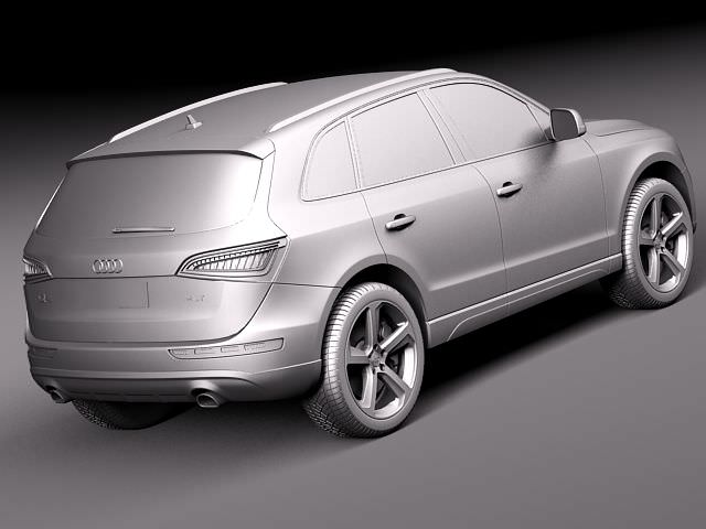 Audi Q5 - 2013 3D model_11