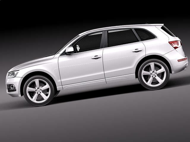 Audi Q5 - 2013 3D model_4