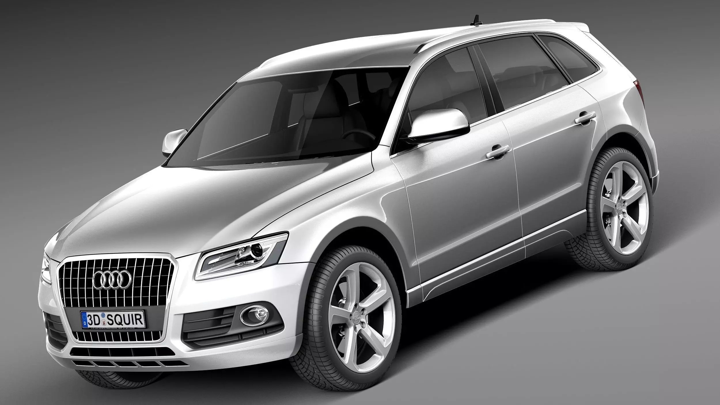 Audi Q5 2013 3D model_0