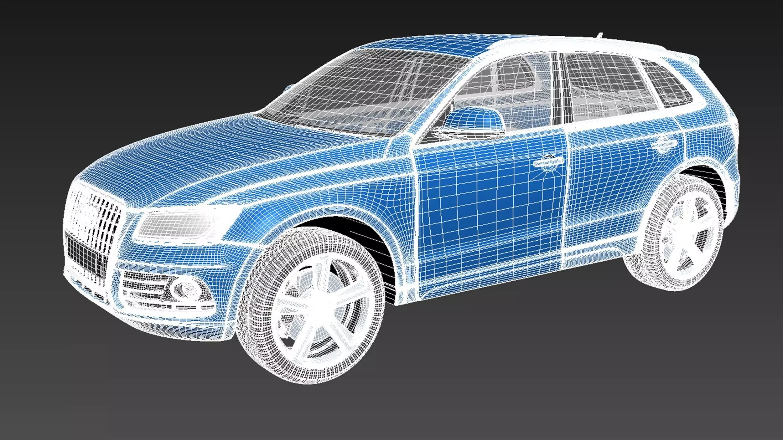 Audi Q5 2013 3D model_18
