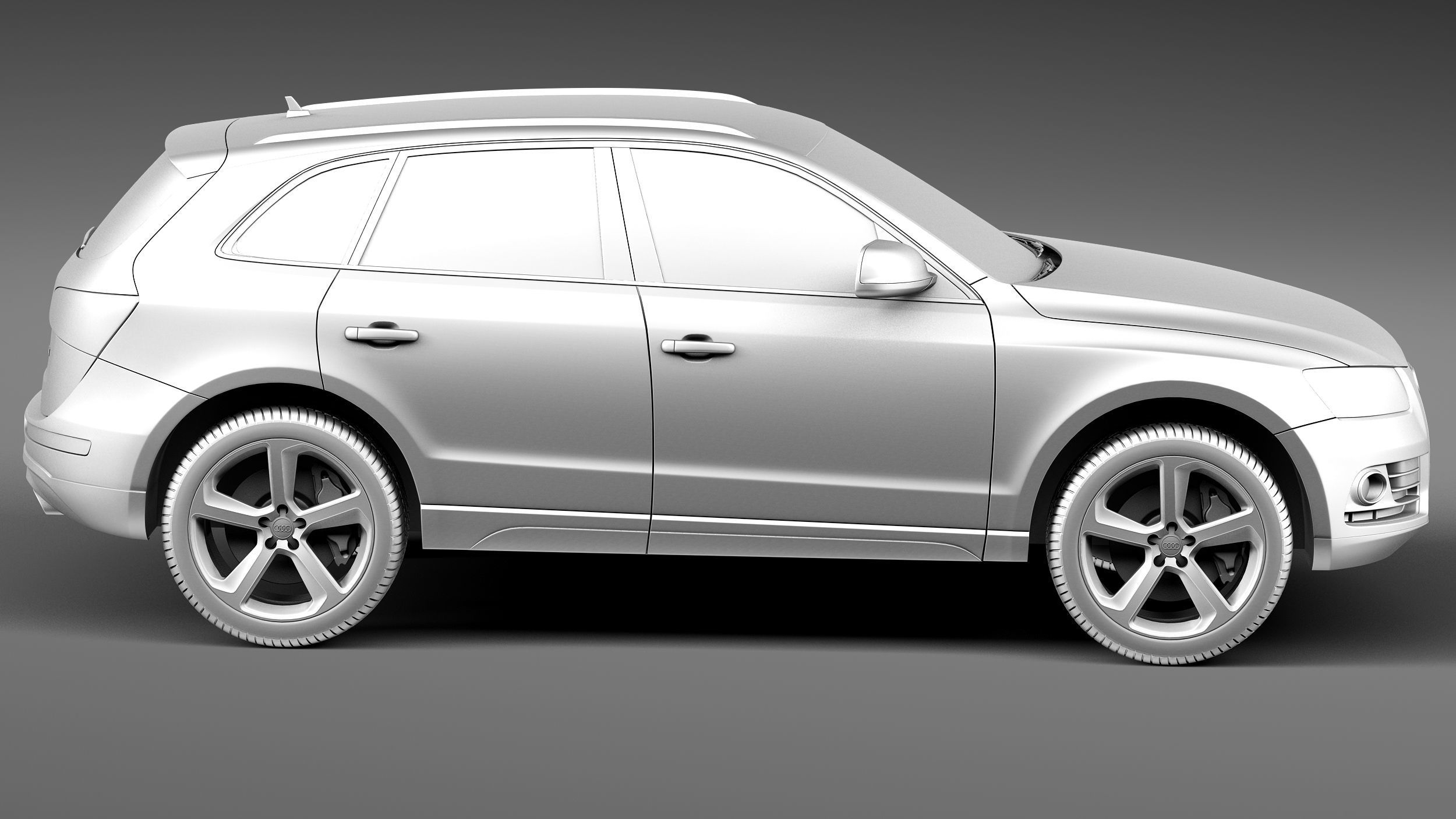 Audi Q5 2013 3D model_14
