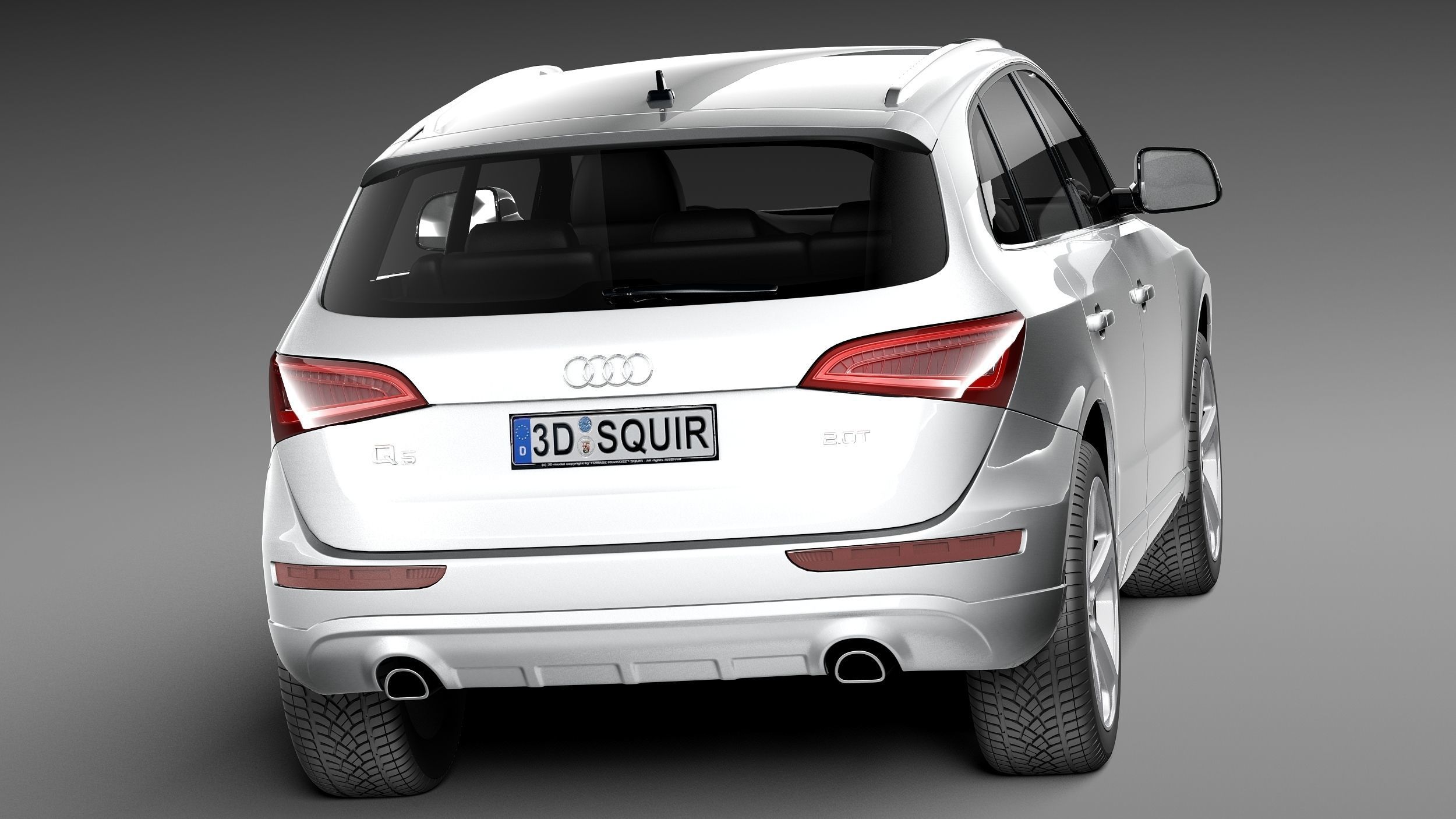 Audi Q5 2013 3D model_5