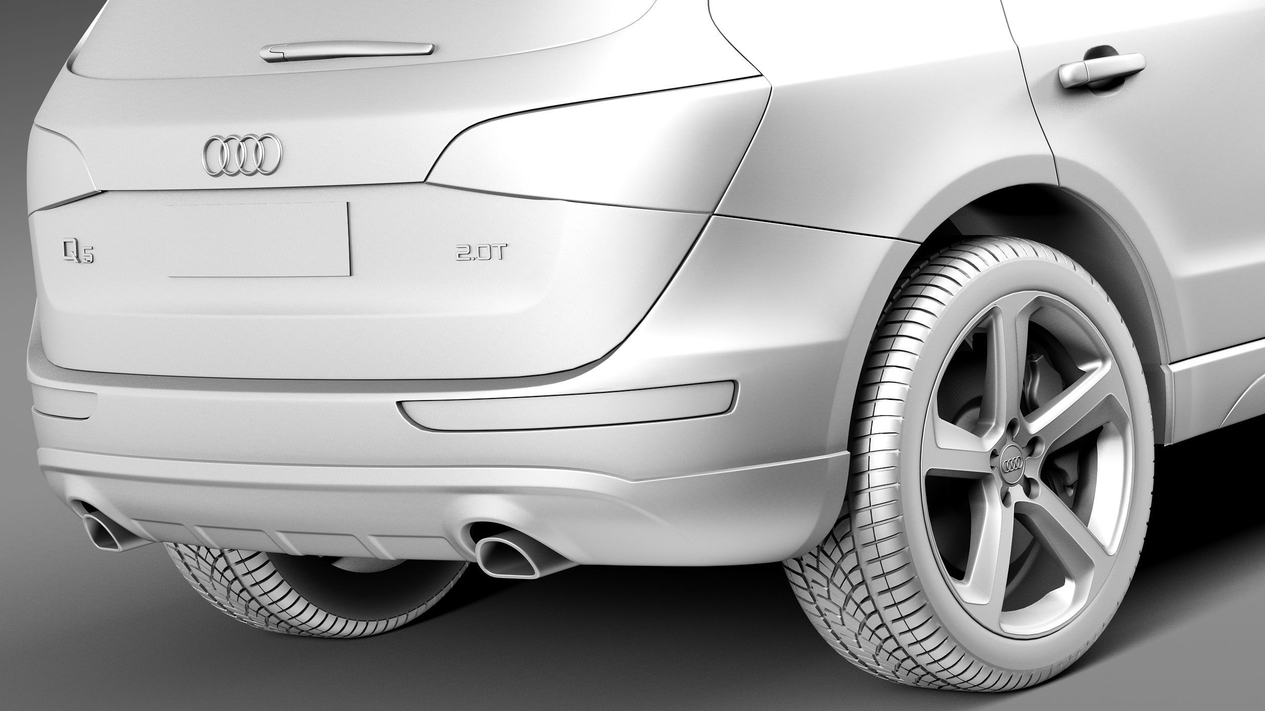 Audi Q5 2013 3D model_11