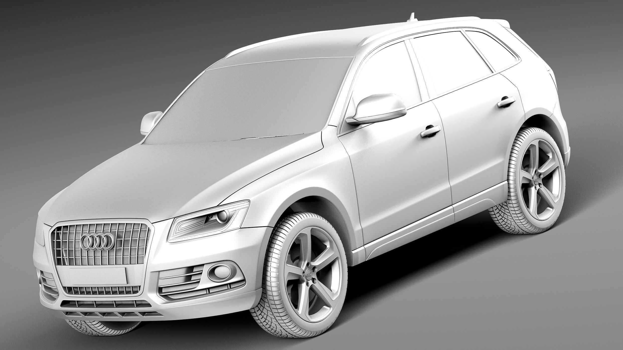 Audi Q5 2013 3D model_8