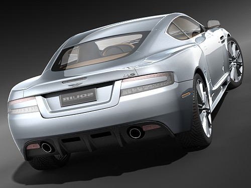 Aston Martin DBS 2009 3D model_6