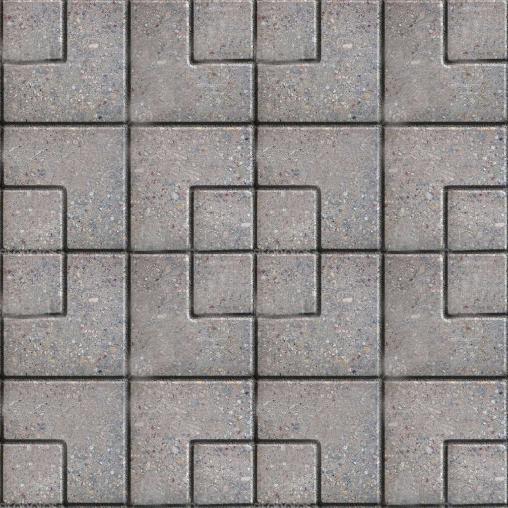 Road and intersection Low-poly 3D model_6