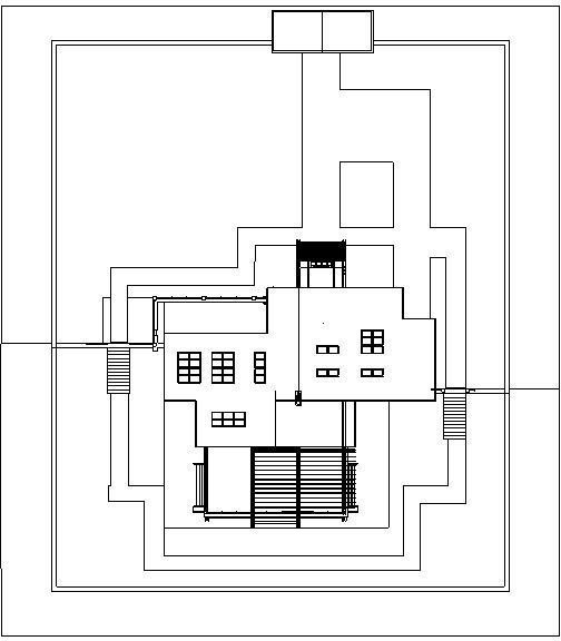 House triangular plan Low-poly 3D model_12