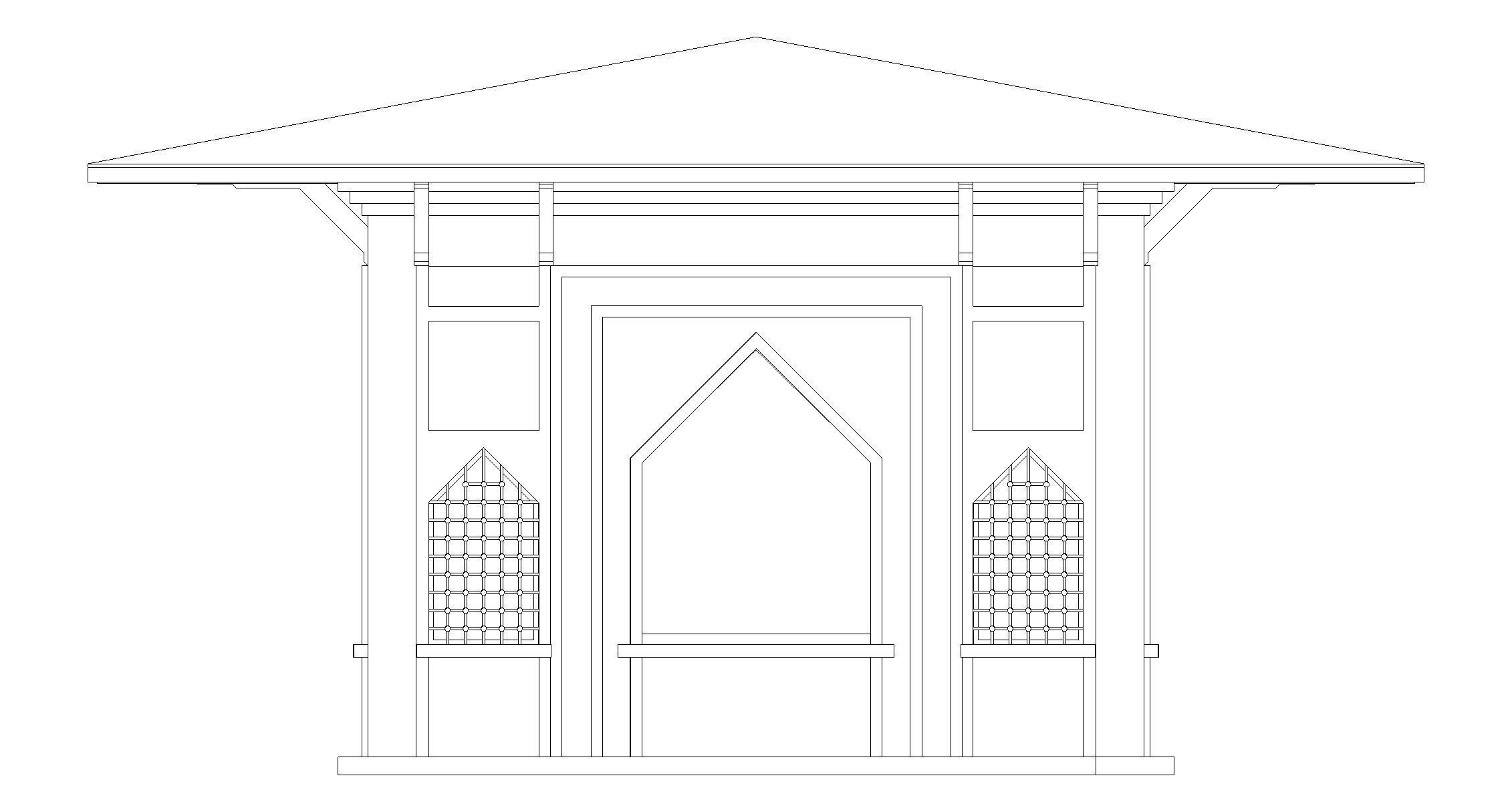 Mini mosque Low-poly 3D model_4