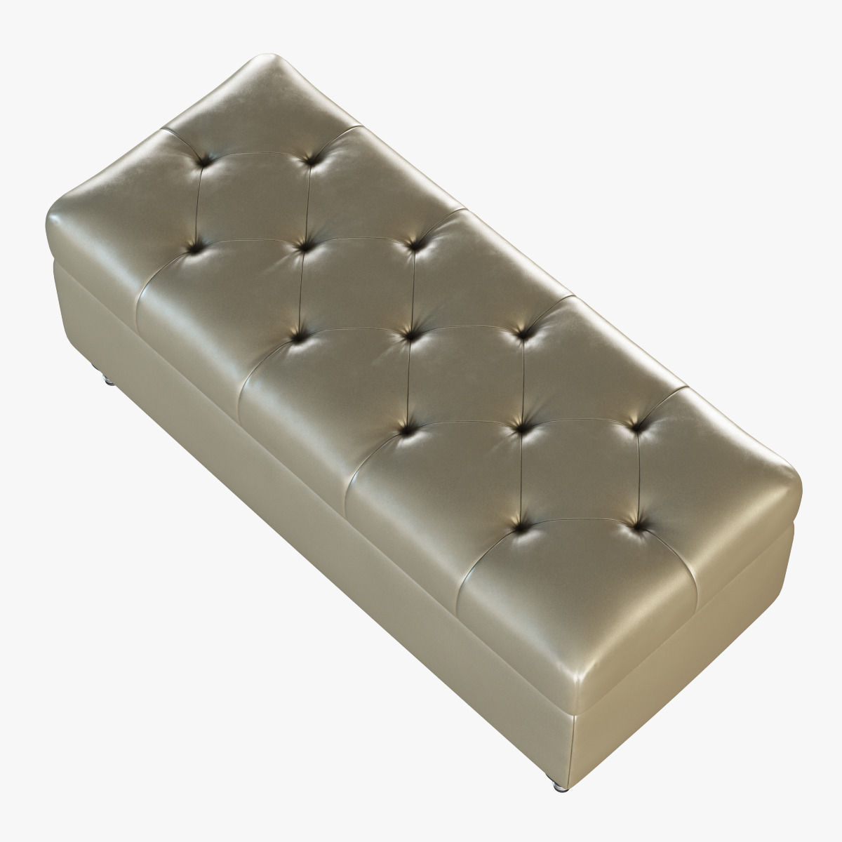 Bench Fiji 3D model_3