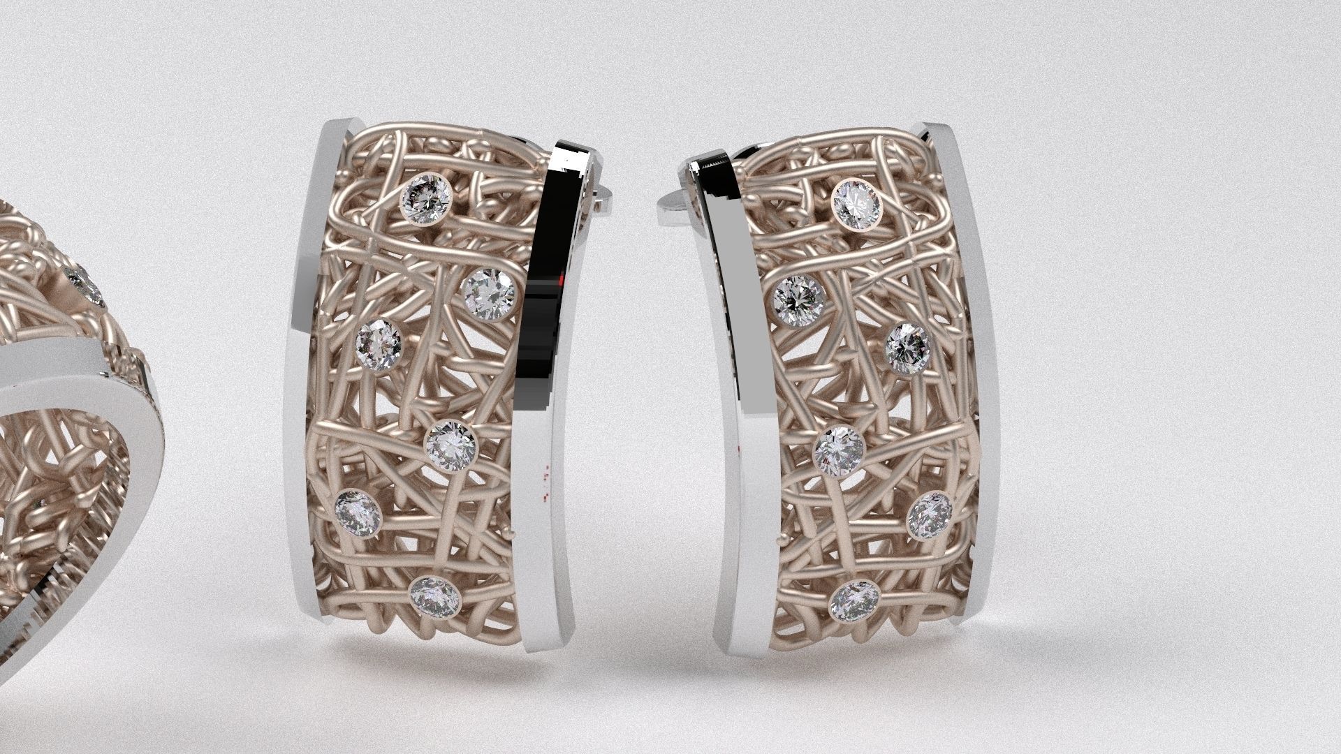 Jewelry Set Math 3D print model_1