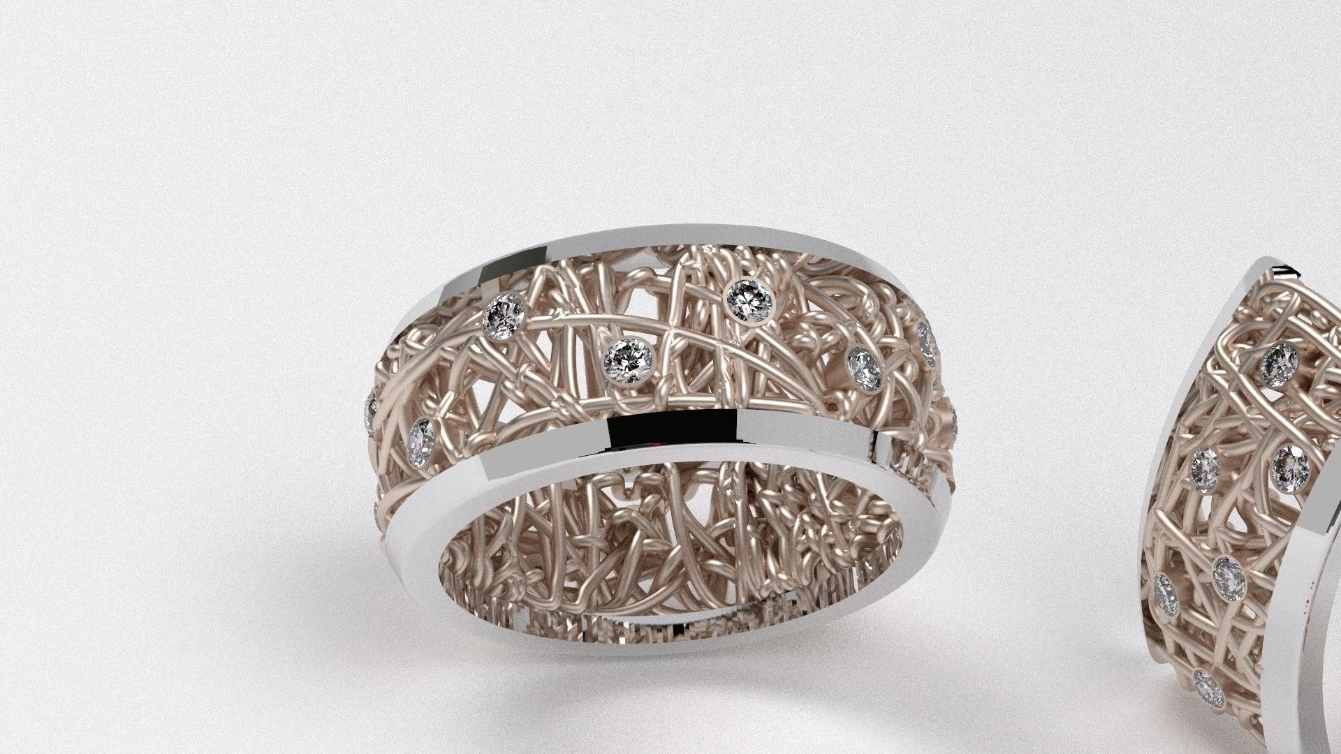 Jewelry Set Math 3D print model_2