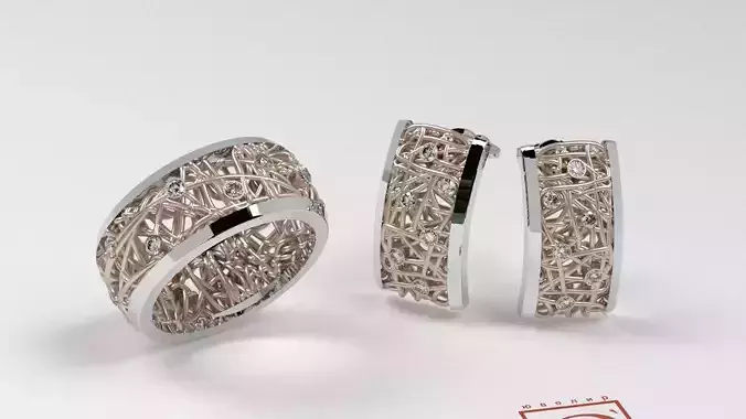 Jewelry Set Math 3D print model