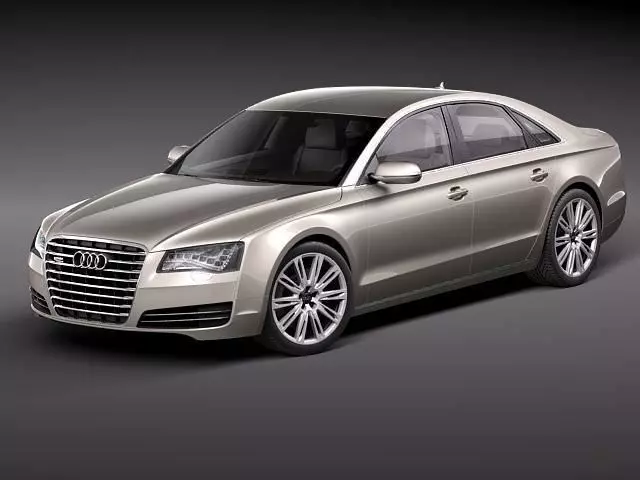Audi A8 LED 2011 3D model_0